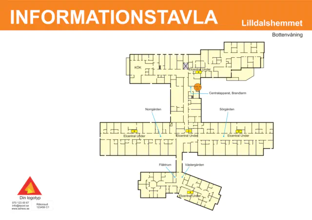 exempel på informationstavla