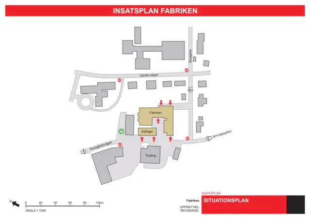 En insatsplan ritad enligt vår mall insatsplan-standard